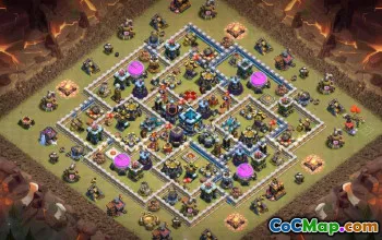 Top Clash of Clans Town Hall 13 Base Layouts & Maps #17408