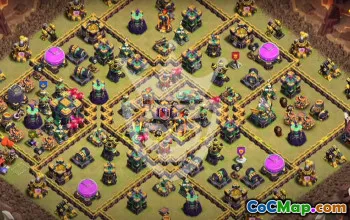 Top Clash of Clans Town Hall 14 Base Layouts #53034