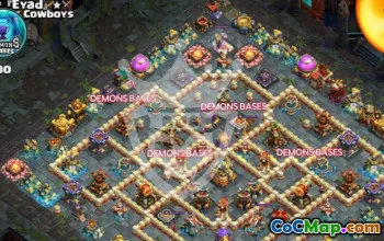 Top Clash of Clans Town Hall 16 Base Layouts #54097