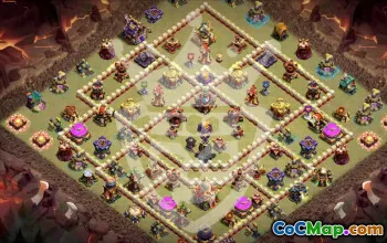Top Clash of Clans Town Hall 16 Base Layouts #54436