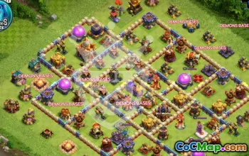Top Clash of Clans Town Hall 16 Base Layouts #54925