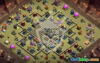 Top Clash of Clans Town Hall 17 Base Layouts #53101