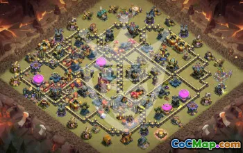 Top Clash of Clans Town Hall 17 Base Layouts #53664