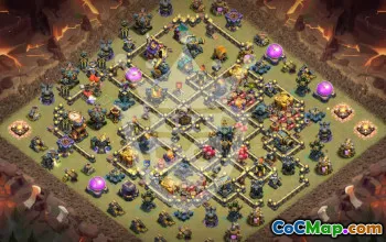 Top Clash of Clans Town Hall 17 Base Layouts #54446