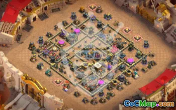 Top Clash of Clans Town Hall 17 Base Layouts #56678