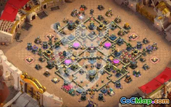 Top Clash of Clans Town Hall 17 Base Layouts with Links #56485