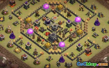 氏族市政厅9基本布局和地图＃14733