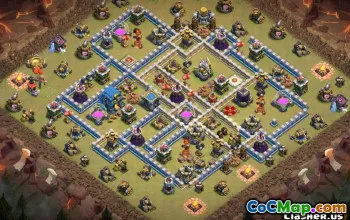 Top COC -lay -outs voor het stadhuis 12: Maps and Links #13907