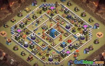 Top COC -lay -outs voor het stadhuis 12: Maps and Links #14606