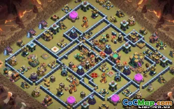 Nejlepší rozložení základny COC pro radnici 14 - Mapy a odkazy #14417