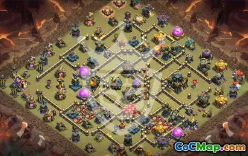 Top CoC Base Layouts for Town Hall 17 #54447