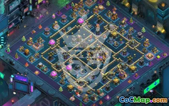 Top-CoC Base Layouts for Town Hall 17 #55106