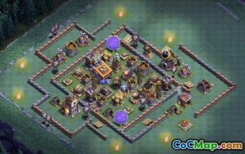 Top CoC Builder Hall 9 Base Layouts & Maps for Farming & Trophies #16867