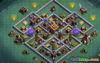 TOP COC Builder Hall 9 Layouts: Farming and Trophy Maps #15644