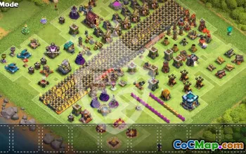 Top CoC TH13 Base Layouts with Copy Links #54805