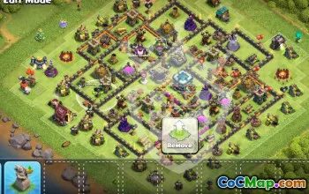 Top CoC TH13 Base Layouts with Links #54401