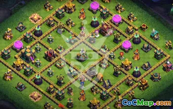Top CoC TH14 Base Layouts with Copy Links #52583