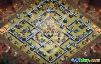 Top CoC TH14 Base Layouts with Copy Links #57224