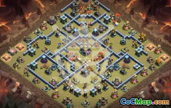 Top CoC TH14 Base Layouts with Copy Links #57338
