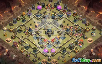 Top CoC TH17 Base Layouts with Copy Link #53334