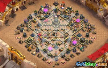 Top CoC TH17 Base Layouts with Copy Link #56400