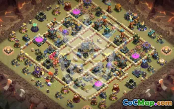 Top CoC TH17 Base Layouts with Links #55927