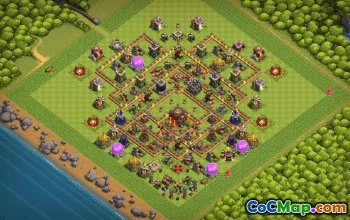 Top CoC Town Hall 10 Base Layouts and Maps for Success #17132
