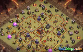 Top CoC Town Hall 10 Base Layouts & Maps - Copy Now! #14618