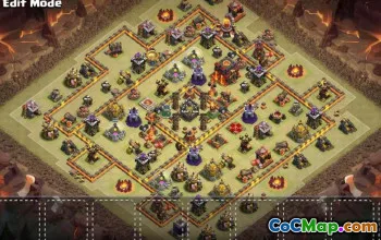 Top CoC Town Hall 10 Base Layouts & Maps - Copy Now! #15312