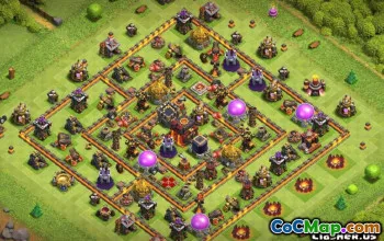 Top COC Primăria 10 Layouts & Hărți de bază pentru agricultură #13735