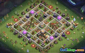 Top CoC Town Hall 11 Base Layouts for Farming & Trophy #16806