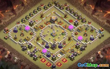 Top CoC Town Hall 11 Base Layouts: Home, War & Hybrid Maps #17144