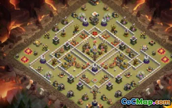 Top CoC Town Hall 11 Base Layouts: Home, War & Trophy #16225