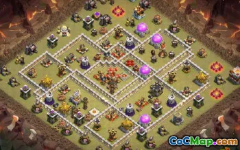 Top CoC Town Hall 11 Base Layouts & Links - Clash of Clans #12350
