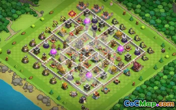 Top CoC Town Hall 11 Base Layouts & Maps #53114