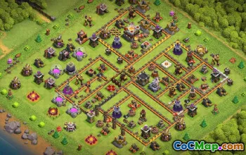 Top CoC Town Hall 11 Base Layouts & Maps for War #17119