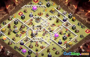 Top CoC Town Hall 11 Base Layouts with Links #53349