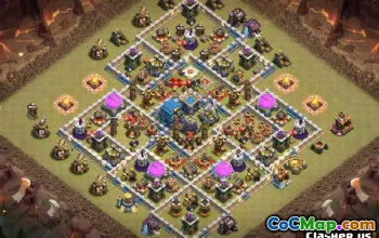 Tòa thị chính Coc hàng đầu 12 Bố cục cơ sở: Bản đồ nông nghiệp và cúp #13295
