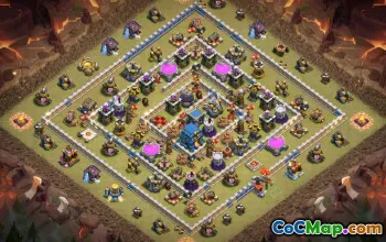 Top Coc Town Hall 12 Base Layouts: Farming and Trophy Maps #14744