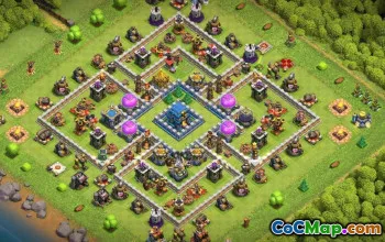 Top CoC Town Hall 12 Base Layouts: Farming & Trophy Maps #16796