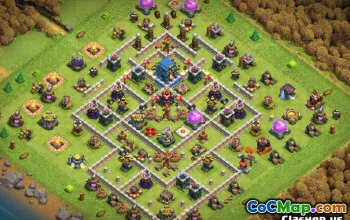 Top COC radnice 12 Base Layouts & Maps #14187