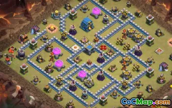 Top Coc Town Hall 12 Układy i mapy podstawowe - Skopiuj teraz! #14539