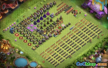 Top CoC Town Hall 12 Base Layouts & Maps for Progress #16750