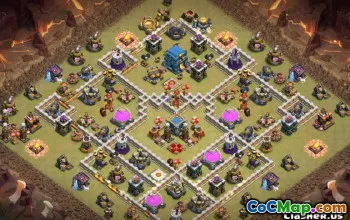 Top Coc Town Hall 12 Base Layouts: Maps & Links #12932