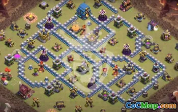 Top CoC Town Hall 12 Base Layouts to Copy #53454