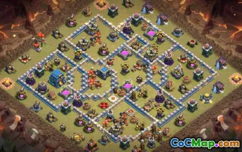 Top CoC Town Hall 12 Base Layouts: War, Farming & Maps #17068