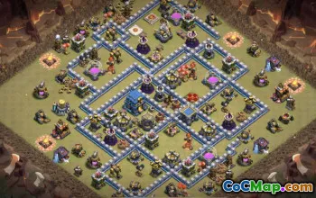 Top Coc Town Hall 12 Układy podstawowe: wojna, trofeum i więcej! #16016