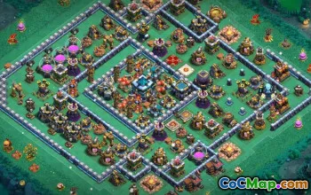 Topp COC Town Hall 13 Baslayouter & Farming Maps #15199