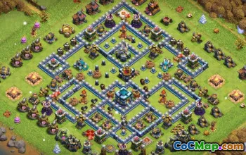 Top CoC Town Hall 13 Base Layouts & Maps - Copy Now! #14943