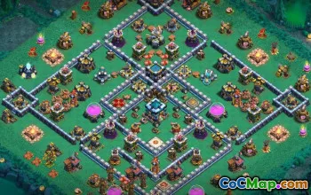 Top CoC Town Hall 13 Base Layouts & Maps for Success #14671